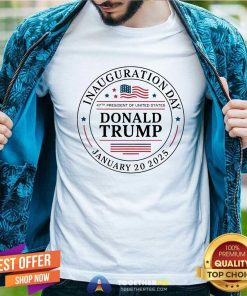 Premium Donald Trump Won 2024 Inauguration Day January 2025 T-Shirt