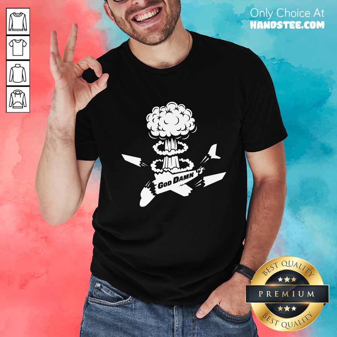 Shirt Premium God Damn Jets Nuclear T-Shirt