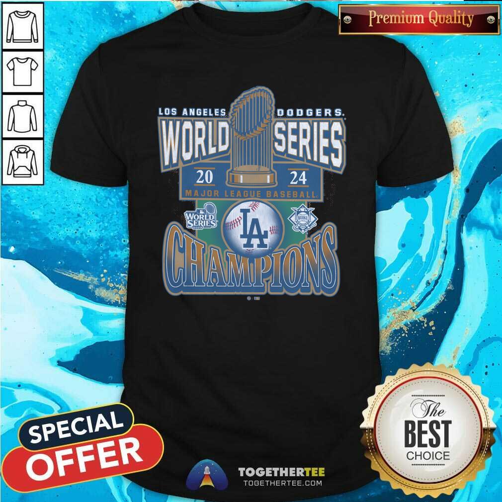 Shirt Premium Los Angeles Dodgers 2024 World Series Champions Baseball T-Shirt
