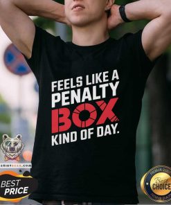 Premium Penalty Box Hockey Feels Like A Penalty Box Kind Of Day T-Shirt