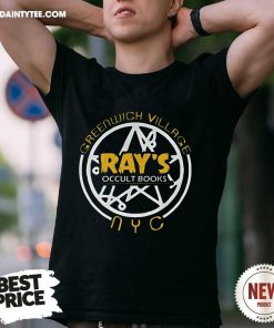 Premium Ray's Occult Books Retro Ghost T-Shirt