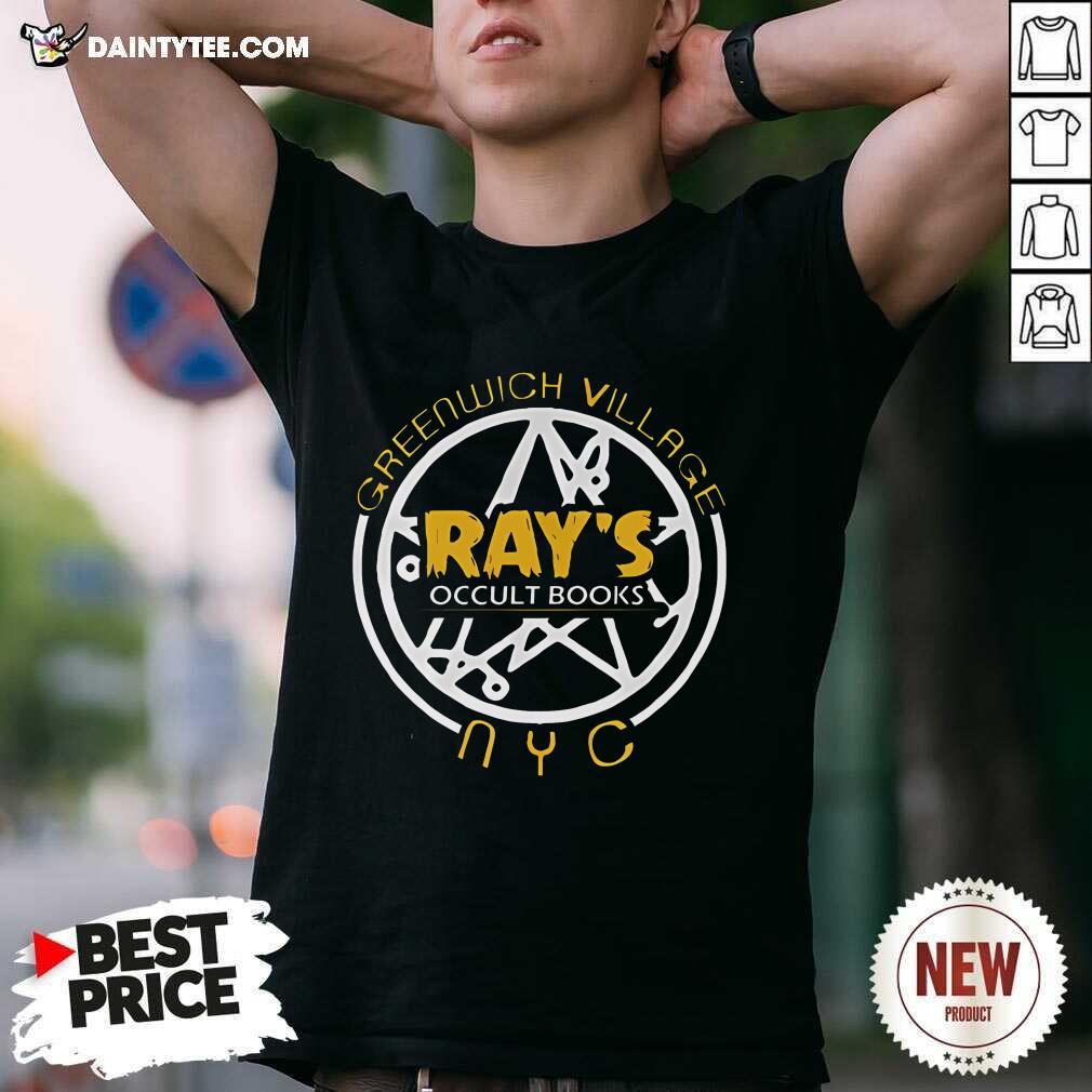 Shirt Premium Ray's Occult Books Retro Ghost T-Shirt
