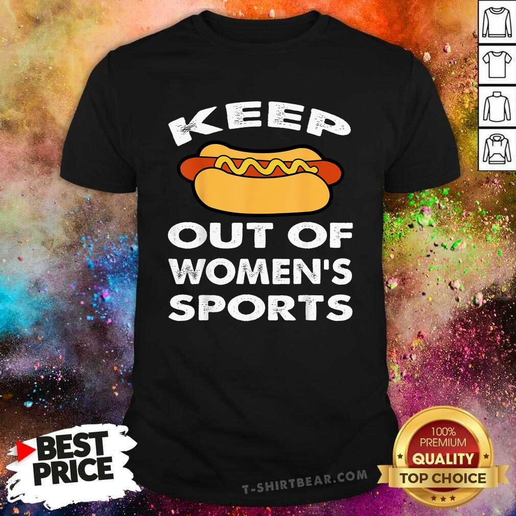 Shirt Premium Riley Gaines Wearing Keep Hotdogs Out Of Sports T-Shirt