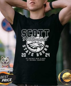 Premium Scott Volleyball 2024 State Bound T-Shirt