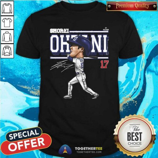Premium Shohei Ohtani Los Angeles D Cartoon T-Shirt