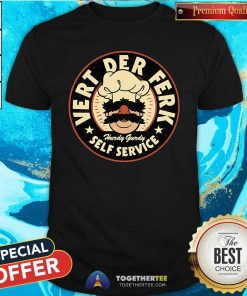 Premium Vert Der Ferk Self Service Bork Service T-Shirt