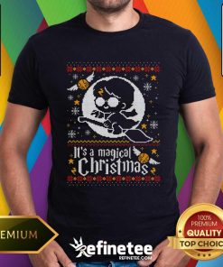 Pretty Cute It's A Magical Magic Night Christmas T-Shirt