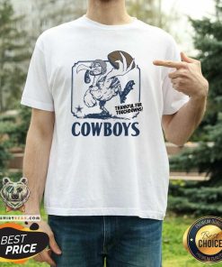 Pretty Dallas Cowboys Thankful For Touchdowns T-Shirt