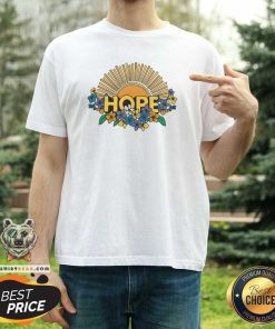 Pretty Hope Sun And Flowers T-Shirt