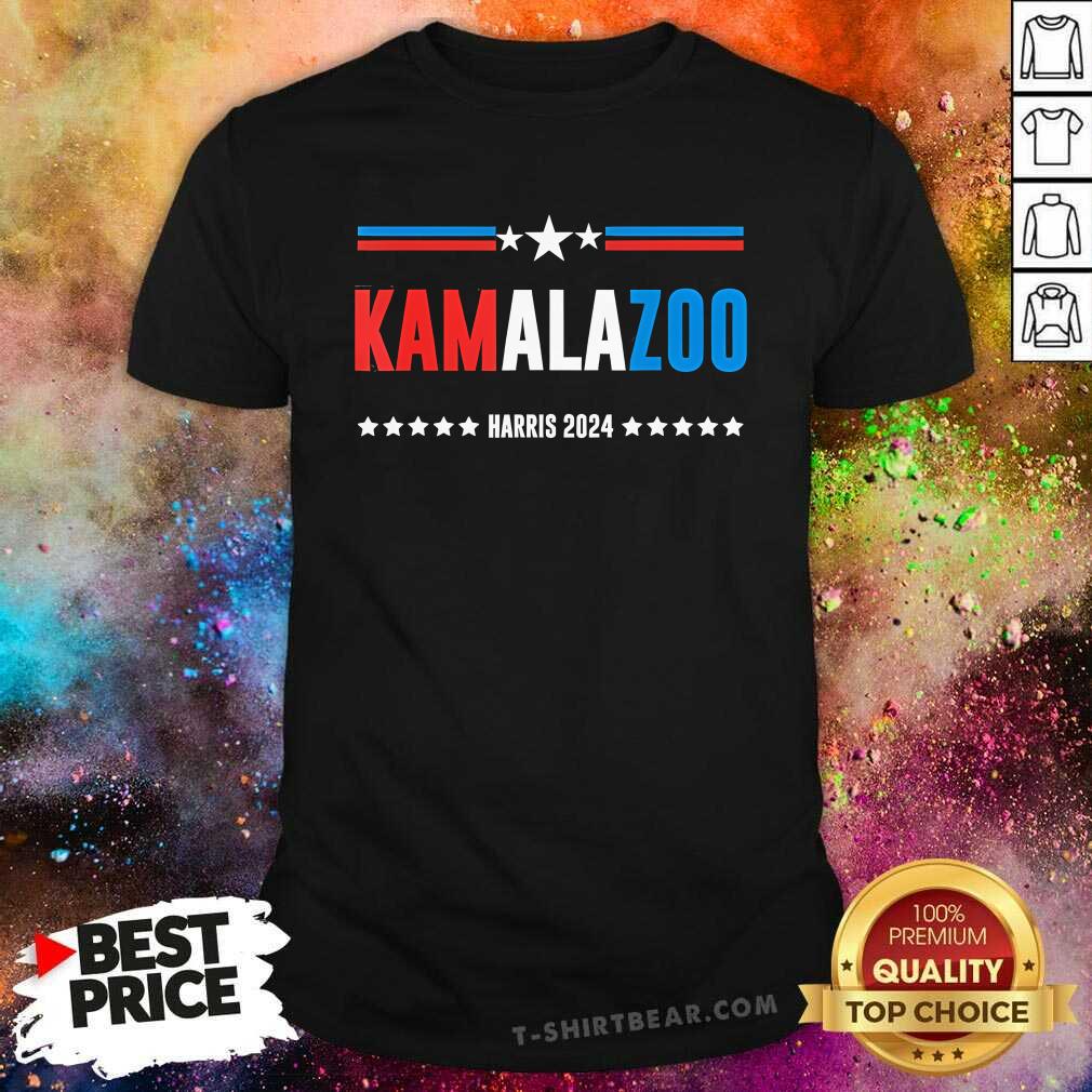 Shirt Pretty Kamalazoo Kamala Harris 2024 Political Sayings Harris Madam President T-Shirt