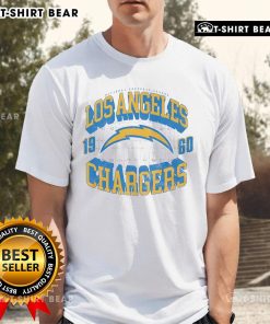 Pretty Los Angeles Chargers Field Arched Wordmark T-Shirt featuring vibrant team colors and stylish design for fans.