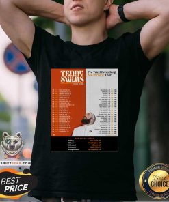 Pretty Teddy Swims I've Tried Everything But Therapy Tour 2025 T-Shirt