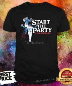 Pretty Walker Buehler And Will Smith Start The Party Los Angeles Dodgers T-Shirt