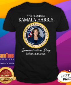 Top 47th President Kamala Harris Inauguration Day January 1 2025 T-Shirt