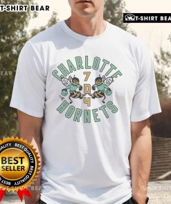 Top Charlotte Hornets 704 T-Shirt featuring vibrant team colors and logo, perfect for fans and casual wear.