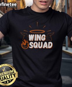 Top Chicken BBQ Wings Squad T-Shirt for family parties, perfect for wing lovers celebrating together.