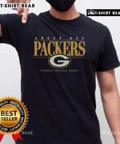 Top Green Bay Packers Signature Bar T-Shirt featuring bold team graphics, perfect for fans and game day attire.