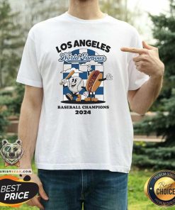 Top Los Angeles Dodgers World Famous Baseball Champions 2024 T-Shirt