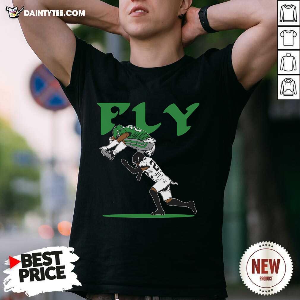 Shirt Top Saquon Barkley Fly Philly Philadelphia Eagles T-Shirt
