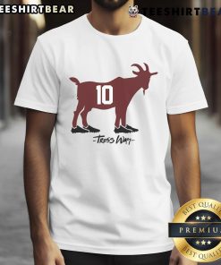 Top Tress Way The Punt Goat T-Shirt featuring a playful goat graphic on a stylish, comfortable tee for casual wear.