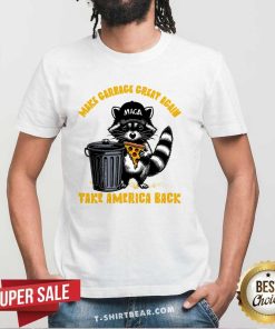 Top Trump Make Garbage Great Again 2024 Election Maga Win Raccoon T-Shirt