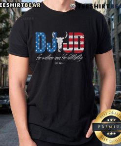 Alt Text: Top Trump Outlaw and Hillbilly 2024 Election T-Shirt for Conservative Republicans