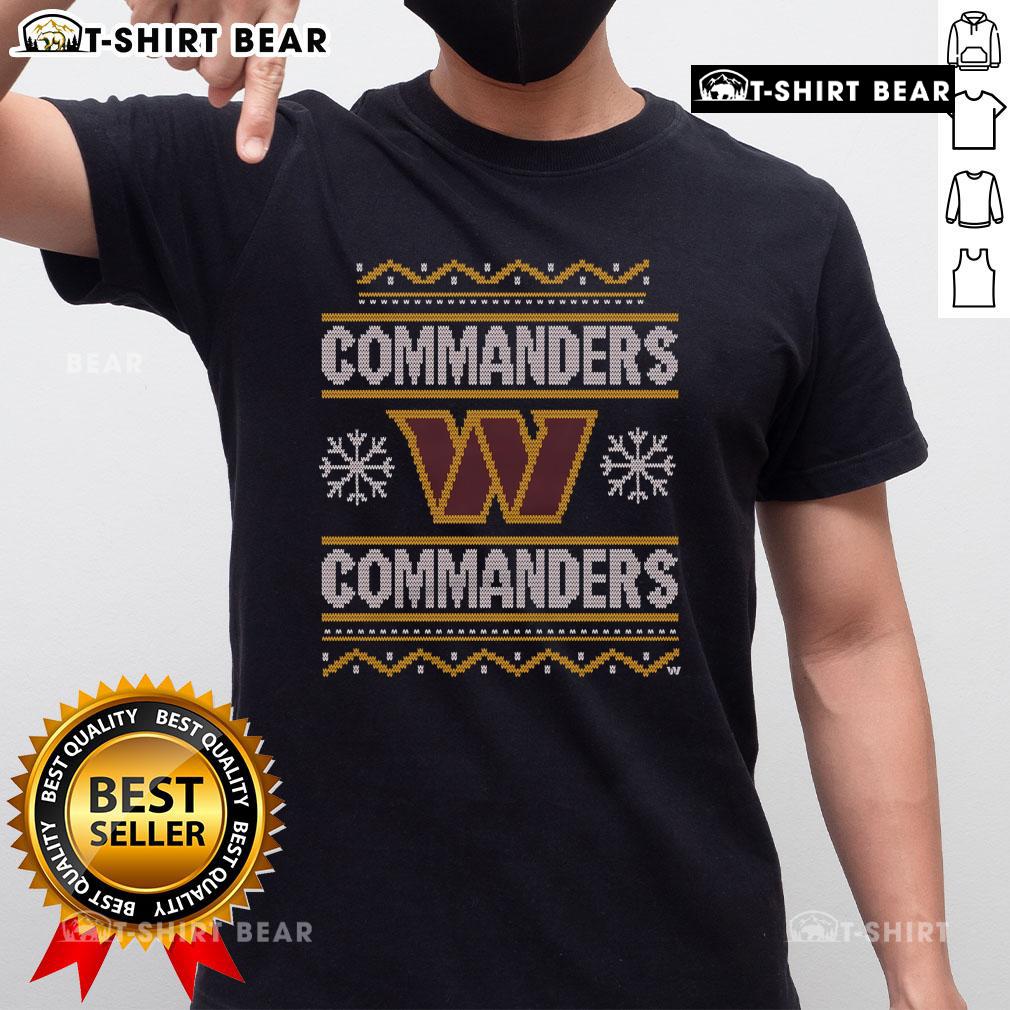 Top Washington Commanders Holiday T Shirt Top Washington Commanders Holiday T-Shirt featuring festive design, perfect for fans celebrating the season.