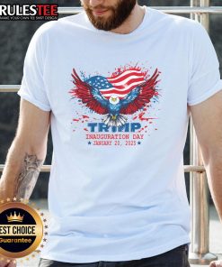 Awesome 47th President Donald Trump Inauguration Day January 20th T-shirt featuring patriotic design and bold graphics.