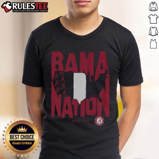 Awesome Alabama Crimson Tide Nation T-Shirt featuring bold team logo and vibrant colors, perfect for fans.
