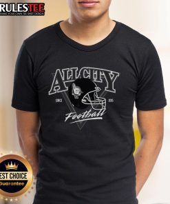 Awesome Allcity Football Since 2015 Helmet T-Shirt featuring a bold design and sporty vibe for football enthusiasts.