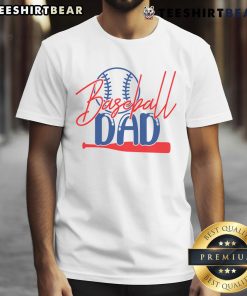 Awesome Baseball Dad T-Shirt featuring a bold design perfect for proud baseball fathers and fans.