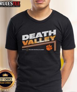 Awesome College Football Playoff 2025 Clemson slogan T-shirt featuring bold graphics and vibrant team colors.