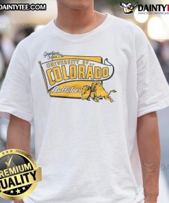 Awesome Colorado Buffaloes Postcard T-Shirt featuring vibrant graphics and a comfortable fit for fans and supporters.