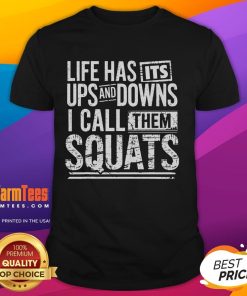 Awesome Fitness Gym Workout Weights Squat T-Shirt featuring a motivational design for fitness enthusiasts.