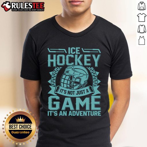 Awesome Ice Hockey Winter Sports T-Shirt featuring a dynamic hockey graphic and vibrant colors for fans and players.