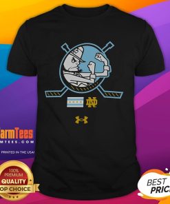 Awesome Notre Dame Fighting Irish The Frozen Confines T-Shirt featuring vibrant graphics and comfortable fit for fans.