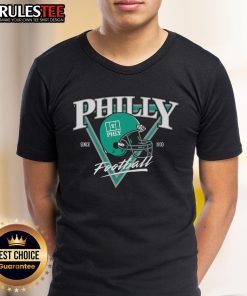 Awesome Phly Football Since 1933 Helmet T-Shirt featuring a vintage football helmet design for fans and enthusiasts.