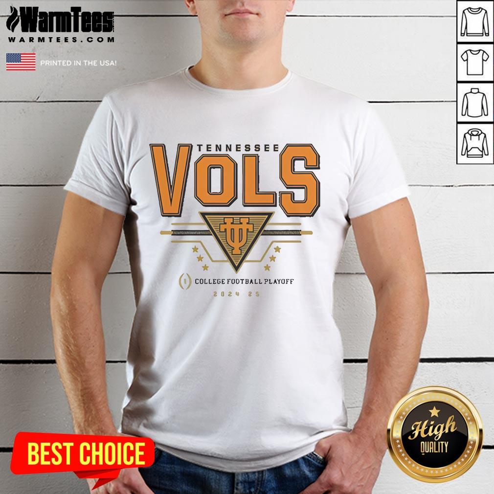 Awesome Tennessee Vols Cfp Vintage T Shirt Awesome Tennessee Vols CFP vintage t-shirt featuring classic logo and retro design in vibrant orange and white colors.