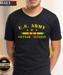 Awesome US Army Vietnam Veteran T-Shirt featuring bold graphics and patriotic colors, perfect for honoring service members.