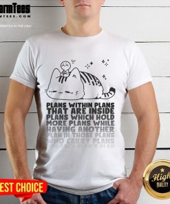 Cute 7Mdigital Plans Within Plans T-Shirt featuring a playful design and vibrant colors for casual wear.