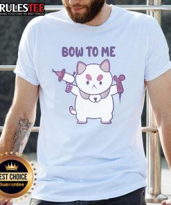 Cute Bee And Puppycat Bow To Me T-Shirt featuring adorable characters in vibrant colors, perfect for fans of the show.