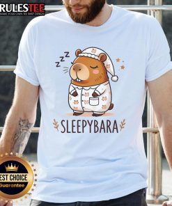 Adorable Cute Capybara Sleep Pajamas Nightgown featuring a Sleepybara design, perfect for cozy bedtime wear.