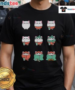 Adorable Cute Cat Cozyfication T-Shirt featuring a playful cat design, perfect for feline lovers and cozy fashion enthusiasts.