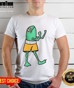 Cute K45Ink Frog Boxer T-Shirt featuring a playful frog design, perfect for casual wear and frog lovers.