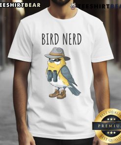 Funny Bird Nerd T-Shirt for bird watchers and bird lovers, featuring a playful design celebrating birding passion.