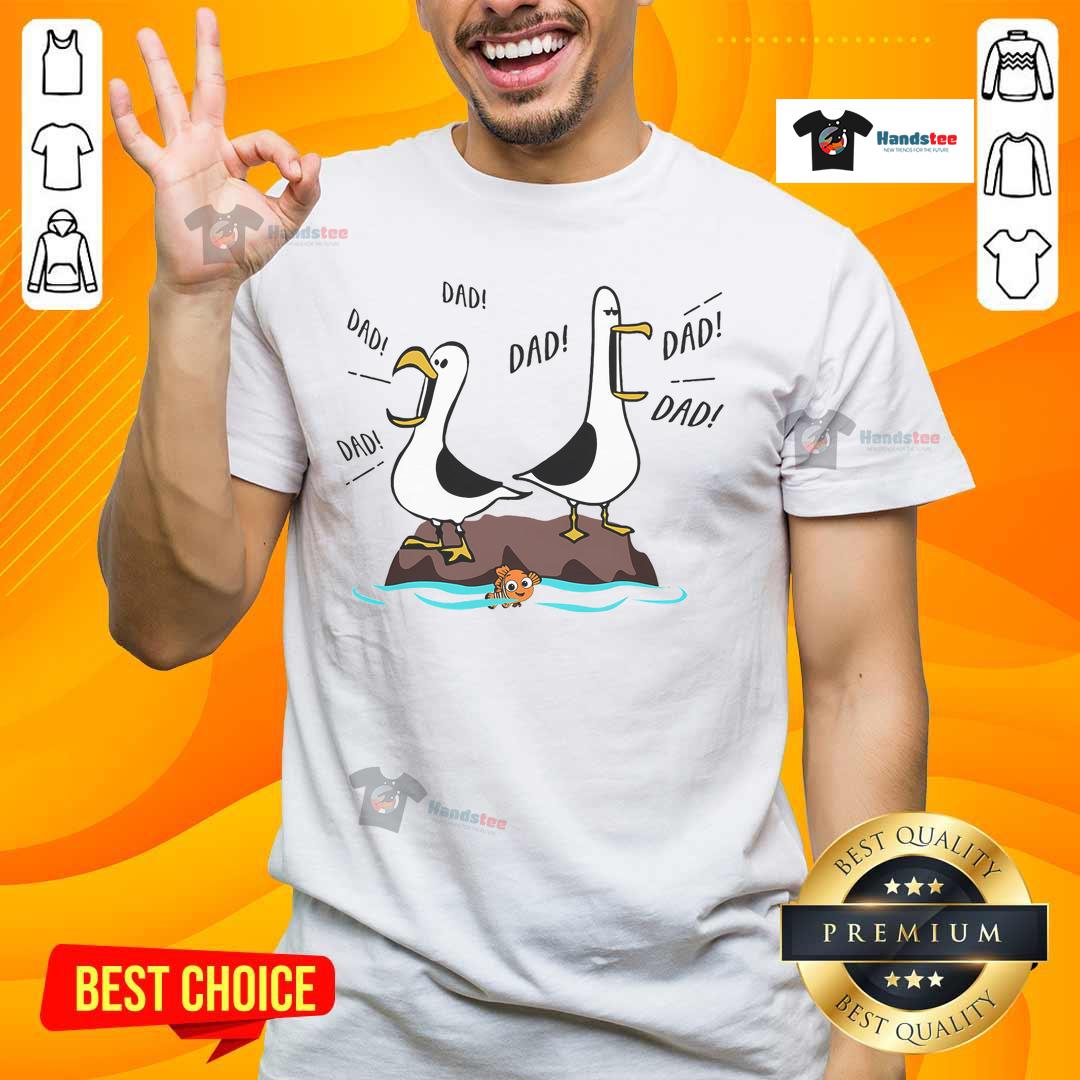 Funny Dad Dad Dad Seagull Father Day T Shirt Funny Dad Dad Dad Seagull Father Day T-Shirt featuring a humorous seagull design perfect for celebrating Father's Day.