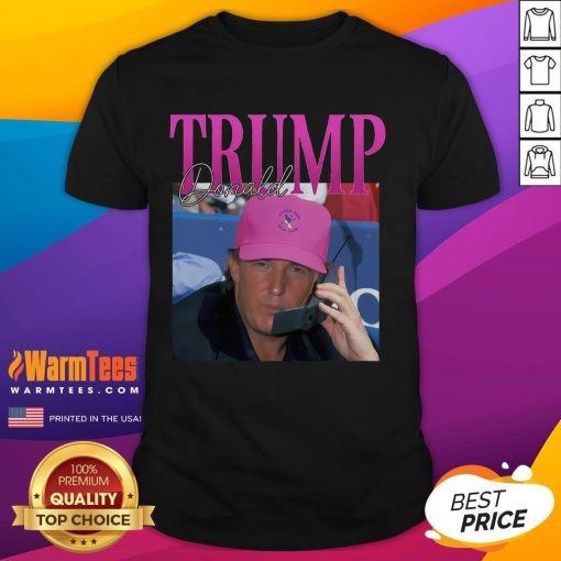 Funny Donald Trump 'Miss Me Yet' vintage 90s t-shirt featuring a humorous graphic of Trump, perfect for political memorabilia.
