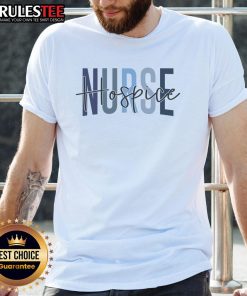 Funny Hospice Nurse Doctor Graduation T-Shirt for RN, featuring humorous medical graphics and text for nursing professionals.