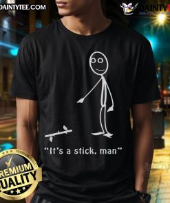 Funny Stick Man costume t-shirt featuring a playful stick figure design, perfect for casual wear and costume parties.