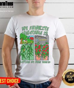 Funny 'My Favorite Vegetable Is Getting My Dick Sucked' T-Shirt design featuring humorous graphic and vibrant colors.